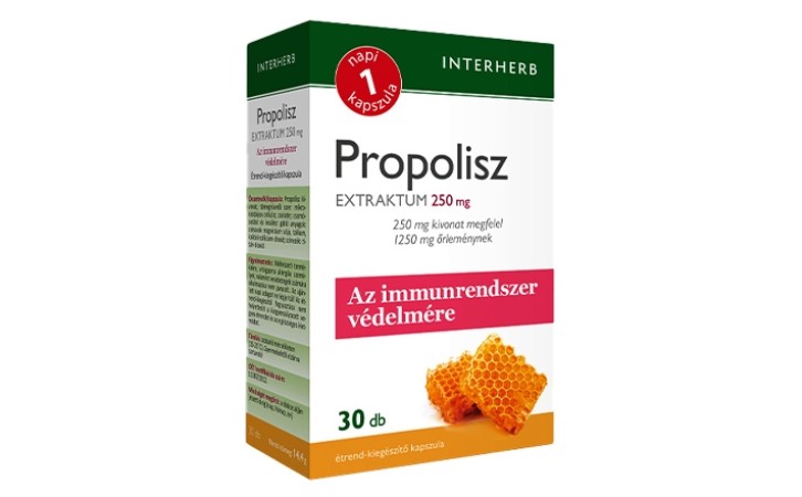 Interherb NAPI1 Propolisz Extraktum 250 mg 30db