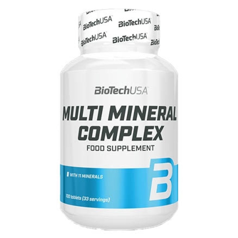 BioTech USA Multi Mineral Complex 100 db tabletta