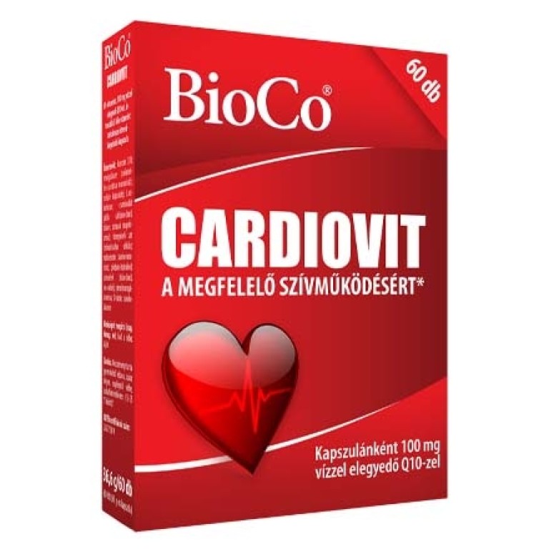 BioCo Cardiovit 100mg Q10 60 db kapszula