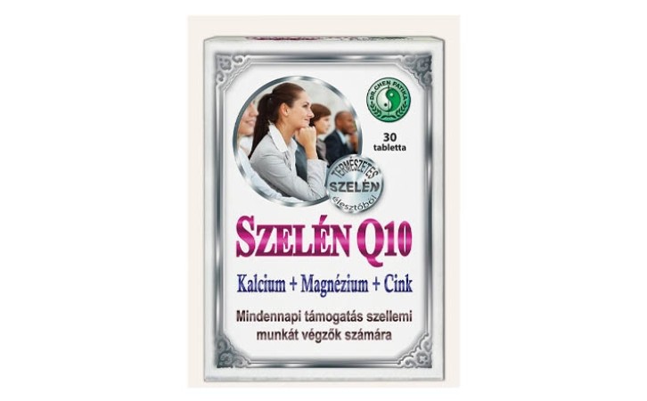Dr. Chen Szelén Q10 Kalcium + Magnézium + Cink tabletta 30 db 