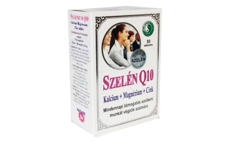 Dr. Chen Szelén Q10 Kalcium + Magnézium + Cink tabletta 30 db 