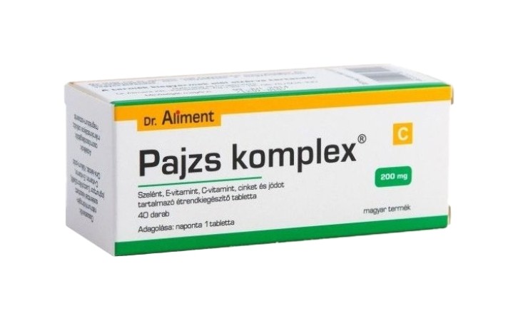 Dr. Aliment Pajzs komplex tabletta 40 db 