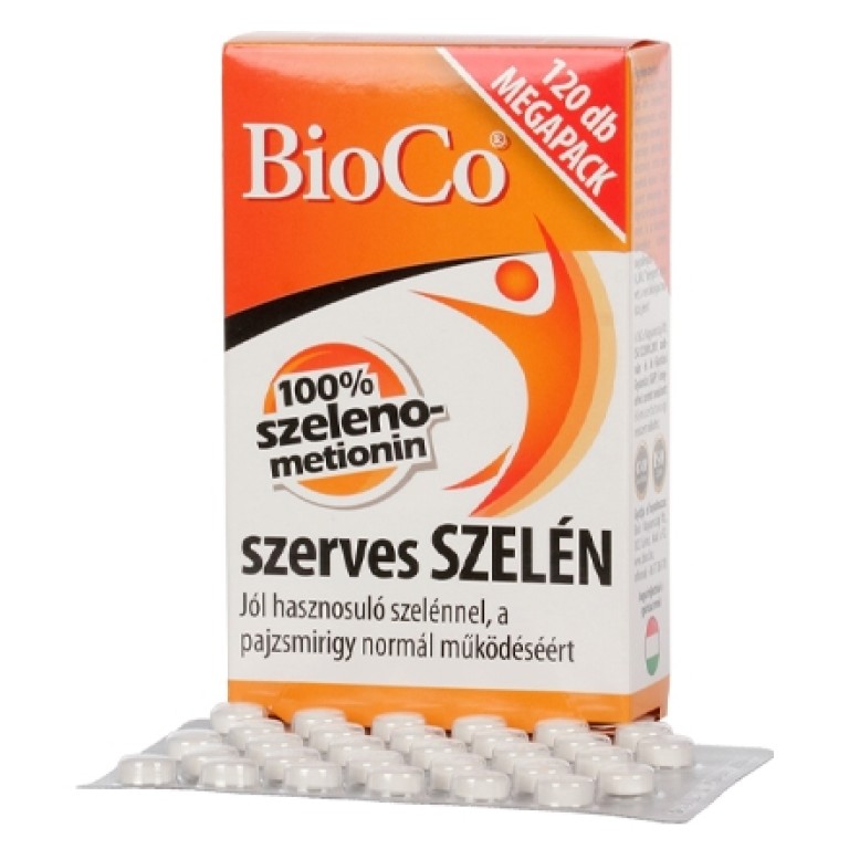 BioCo Szerves Szelén MegaPack tabletta 120 db