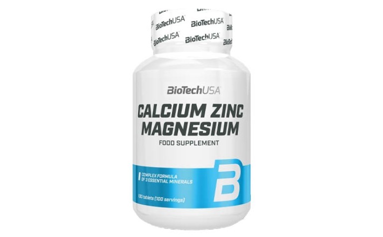 BioTech USA Kalcium Magnézium Cink 100 db tabletta