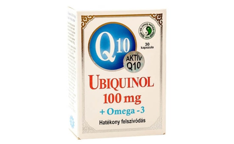 Dr. Chen Q10 Ubiquinol 100mg + Omega 3 30 db kapszula