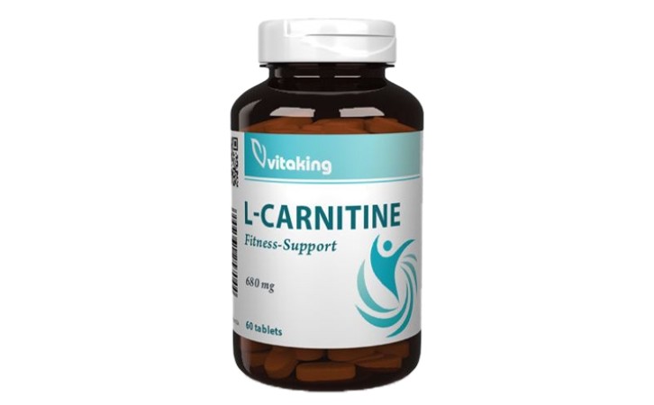 Vitaking L-Carnitine tabletta 60db 680mg