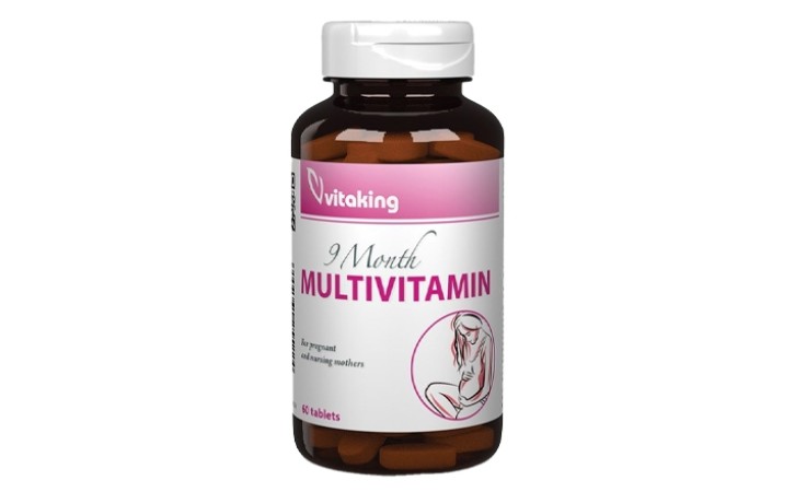Vitaking 9 Month multivitamin tabletta 60 db